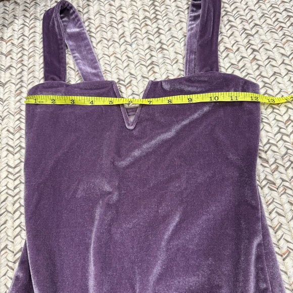 Wild Fable Purple Velvet Bodysuit - Picture 8 of 9